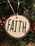 Skinny Faith Ornament