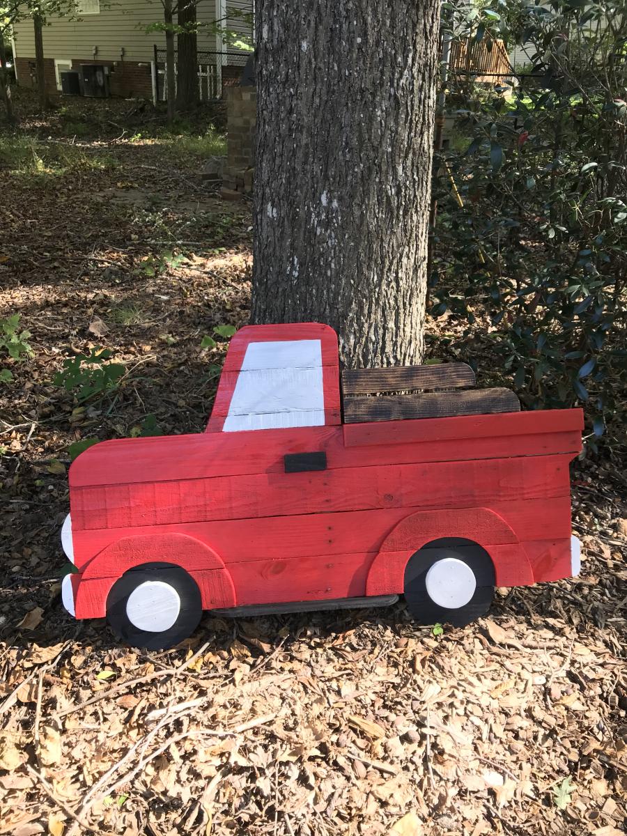Big Red Truck w/ 5 Inserts picture