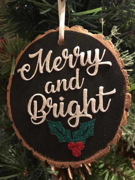Merry & Bright Ornament picture