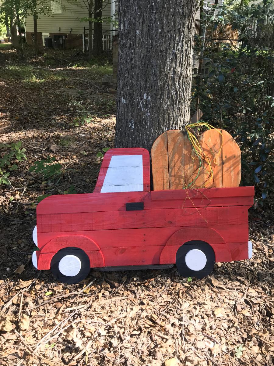 Big Red Truck w/ 5 Inserts picture