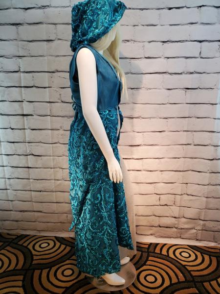 Turquoise Sequin Light Catching WhmZ: Plus Size picture