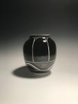 Medium Black and White Pot