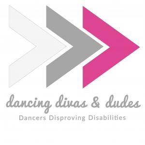 The Dancing Divas and Dudes logo