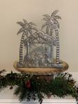 Nativity with Palm Trees