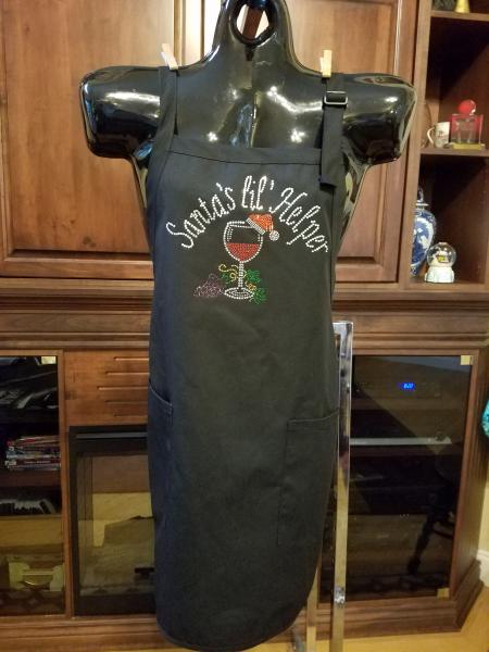 Santa's Little Helper Apron/Shirt picture