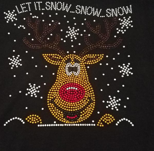 Let it Snow Shirt/Apron picture