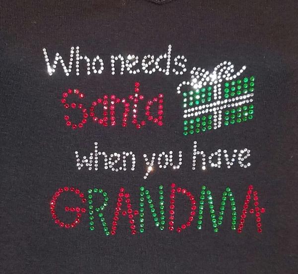 Who Needs Santa when you have Grandma Apron/Shirt picture