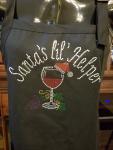 Santa's Little Helper Apron/Shirt