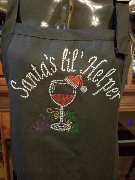 Santa's Little Helper Apron/Shirt picture