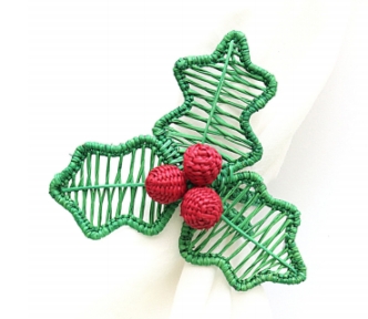Holly Napkin Ring