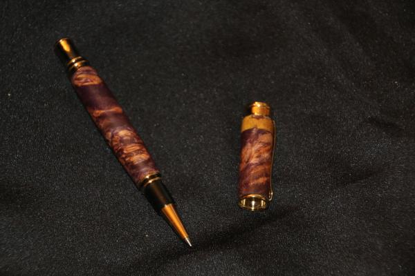 Pen-Executive Roller Ball Pen-Crotch Walnut