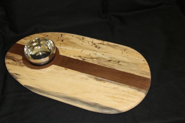 Charcuterie tray, ambrosia and walnut picture