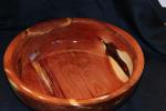 Large Cedar adn Resin Bowl