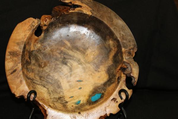 Live edge buckeye  burl bowl