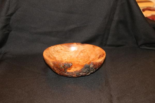 Live edge cherry burl bowl