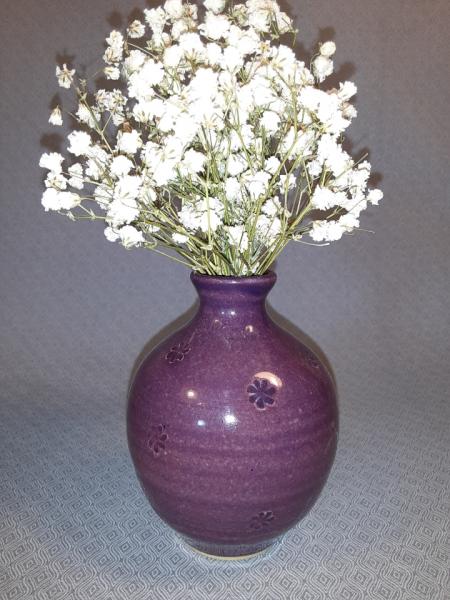 Bud Vase in Plum #50