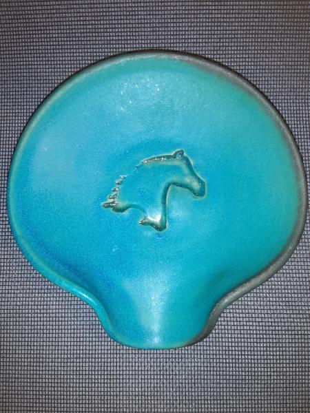 Spoon Rest in Deep Aqua (E27)