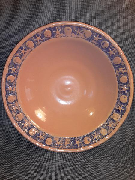 Small Extra Wide Bowl in Sea Coral picture