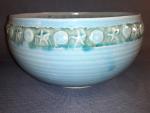 10" Round Bowl in Blue Green