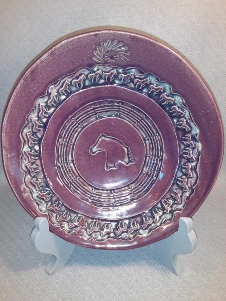 Landscape Bowl in Plum (E27)