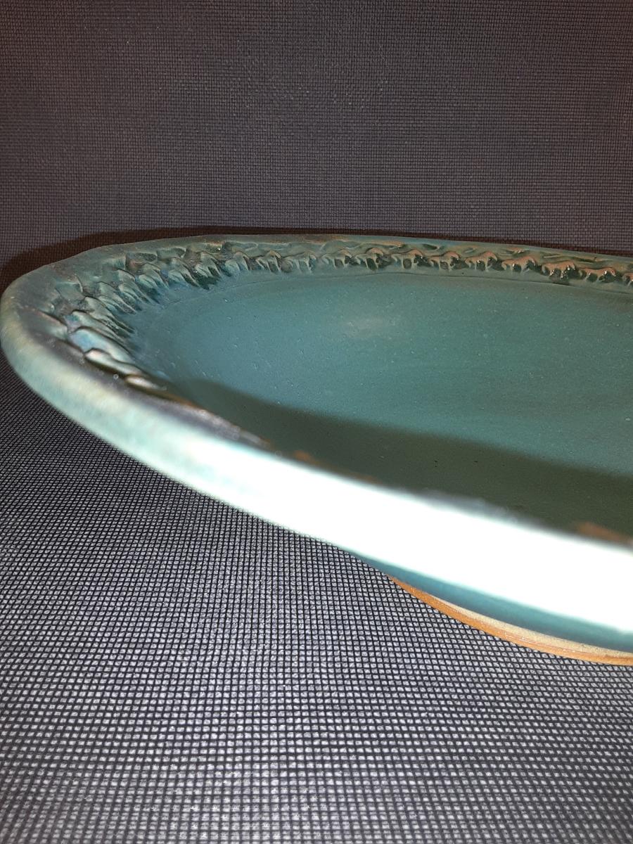 Blue Green Small Extra Wide Bowl picture