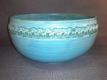 11" Round Bowl in Deep Aqua