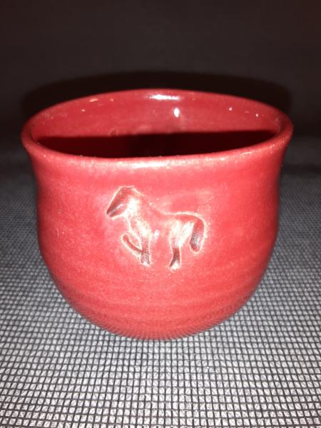 Tea Cup in Red (E25)