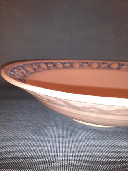 Small Extra Wide Bowl in Sea Coral picture