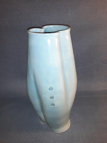 Blown Vase in Blue Green picture