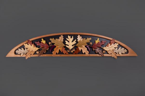 3 foot Oak Leaf Motif