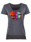 Tie Dye Heart Tee