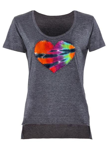 Tie Dye Heart Tee picture