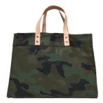 Camo Canvas Large Market Tote