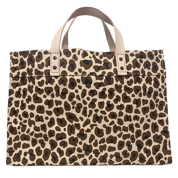 Leopard Canvas Large Market Tote picture