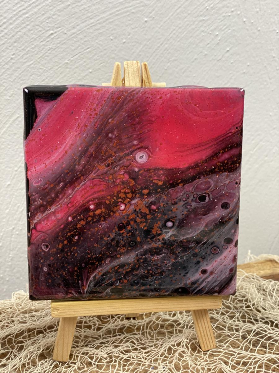 Hand Painted Coaster Set picture