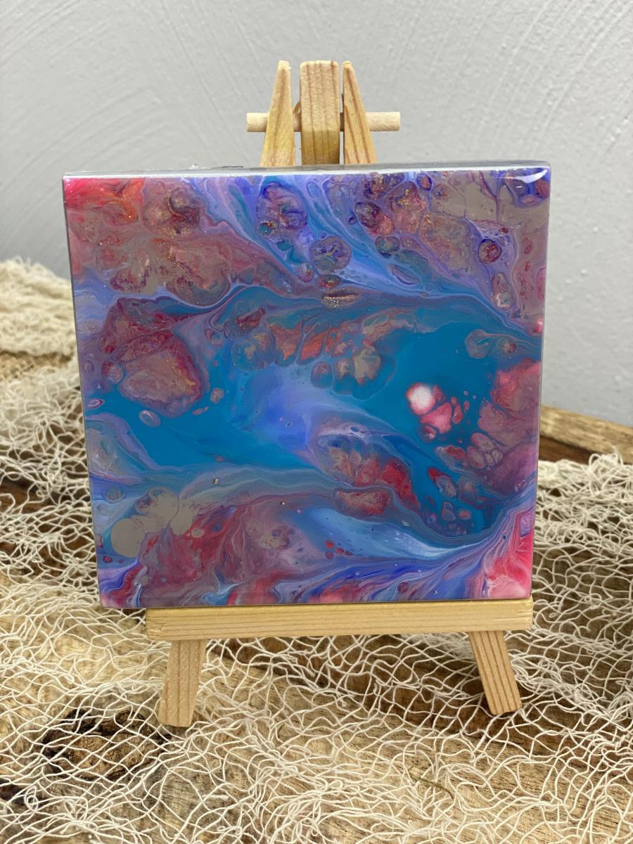 Hand Painted Coaster Set picture