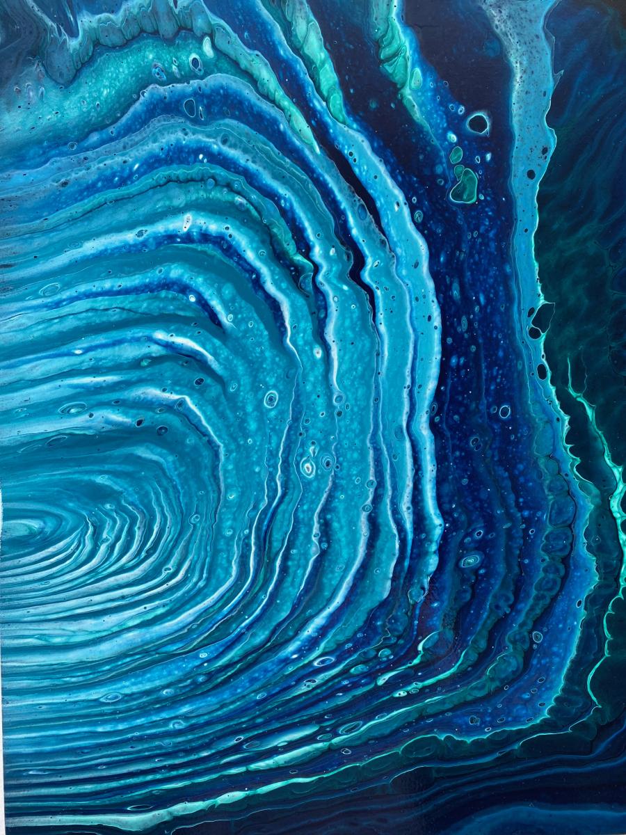 Abstract artwork, 20 x 20 inch canvas picture