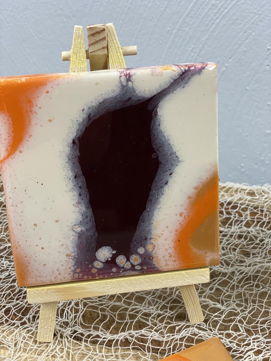 Hand Painted Coaster Set picture
