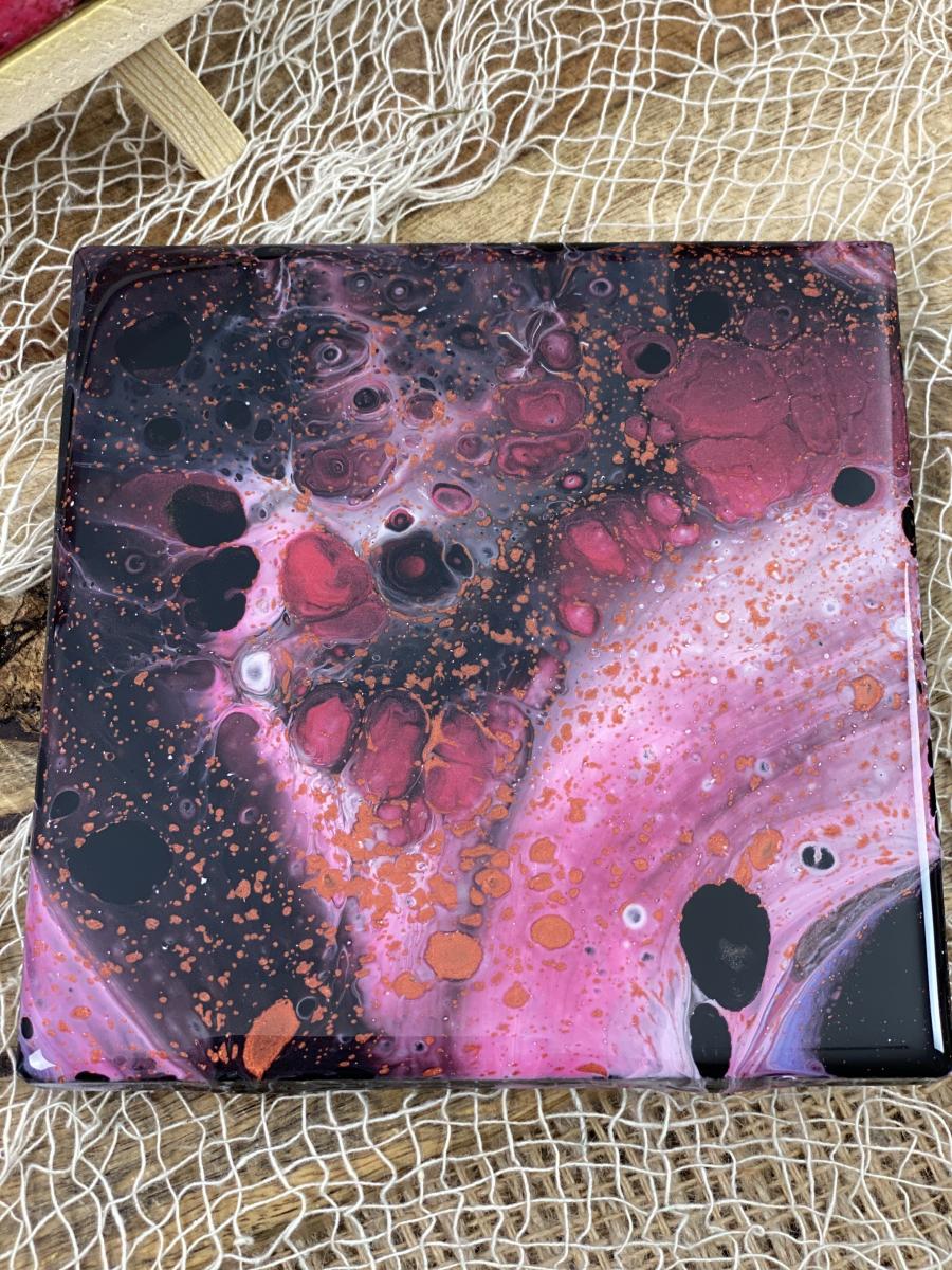 Hand Painted Coaster Set picture