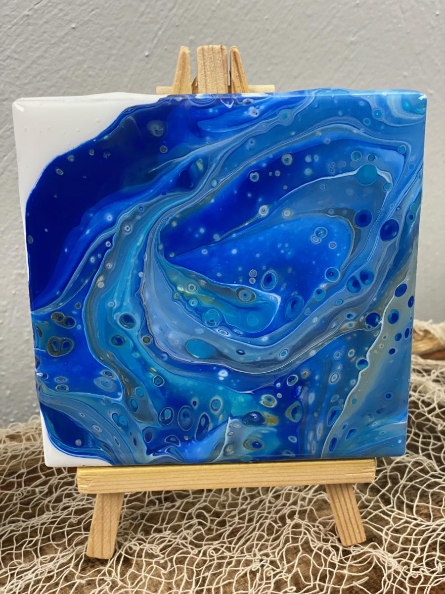 Hand Painted Coaster Set picture