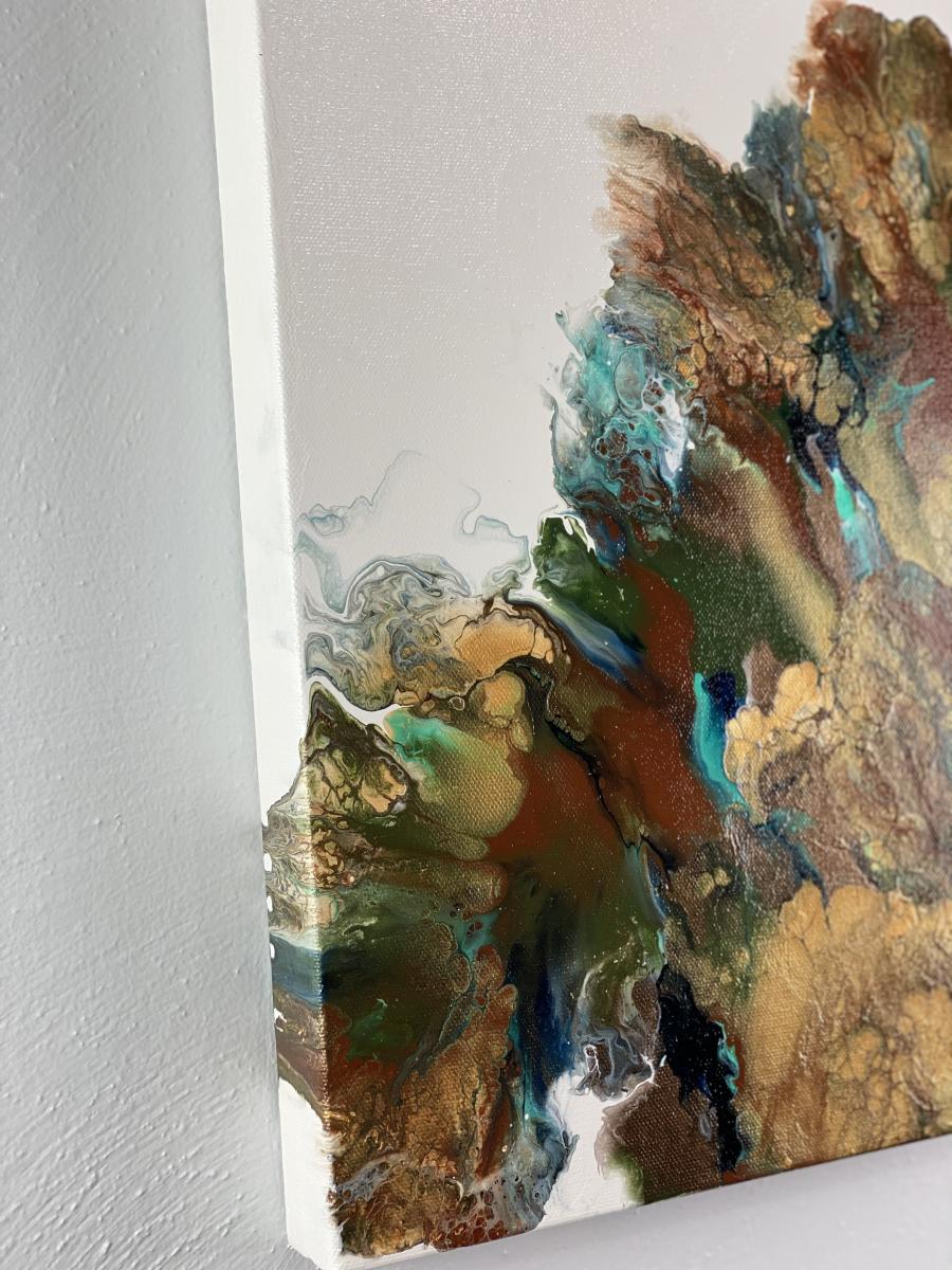 Original abstract artwork on a 12 x 16 inch canvas. picture