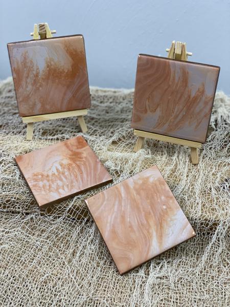 Hand Painted Coaster Set