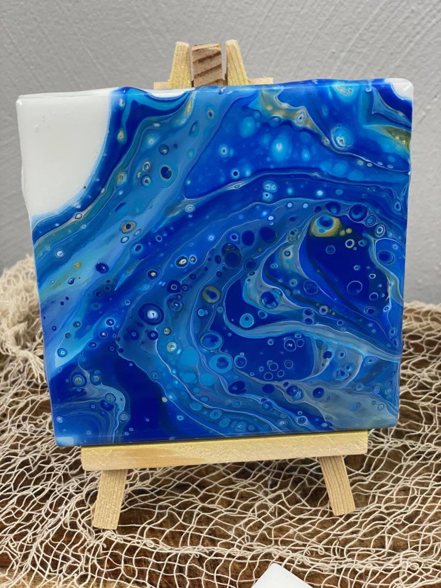 Hand Painted Coaster Set picture