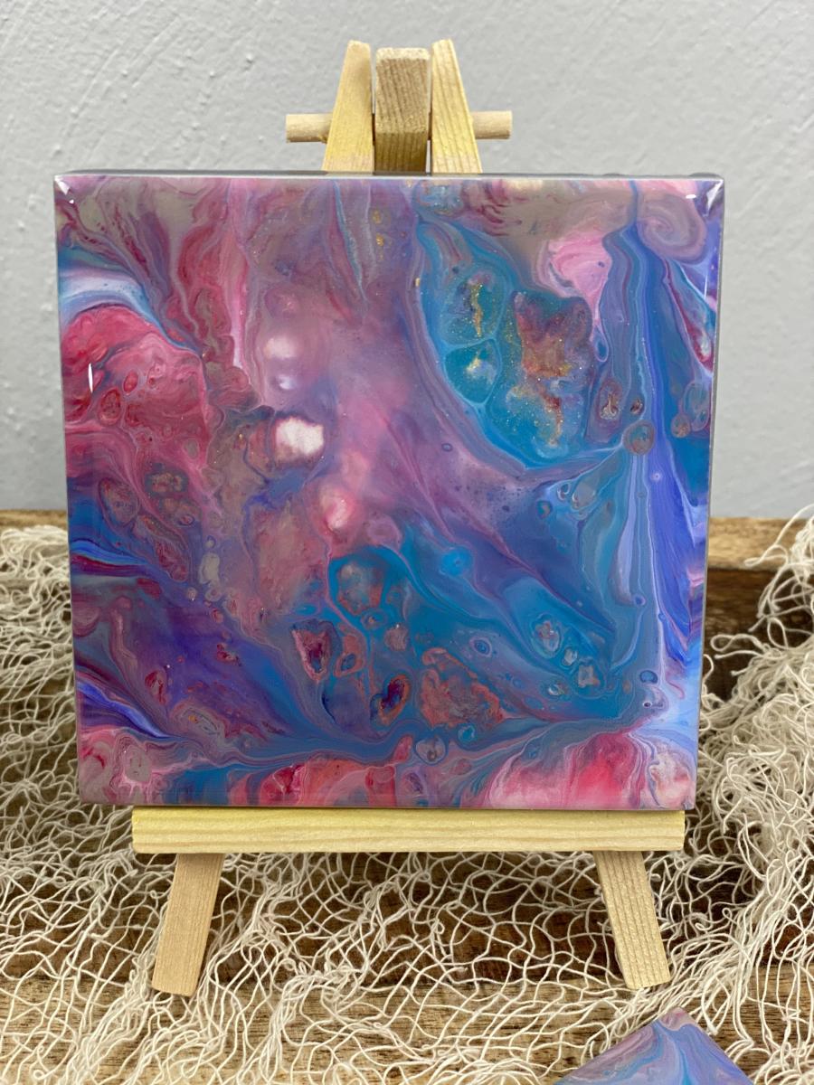 Hand Painted Coaster Set picture