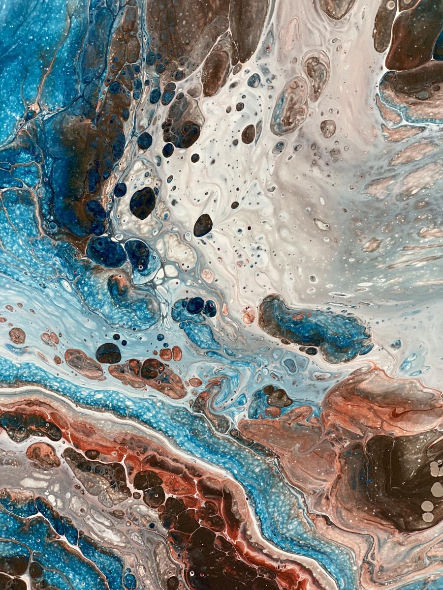 Abstract artwork, 20 x 24 inch canvas picture