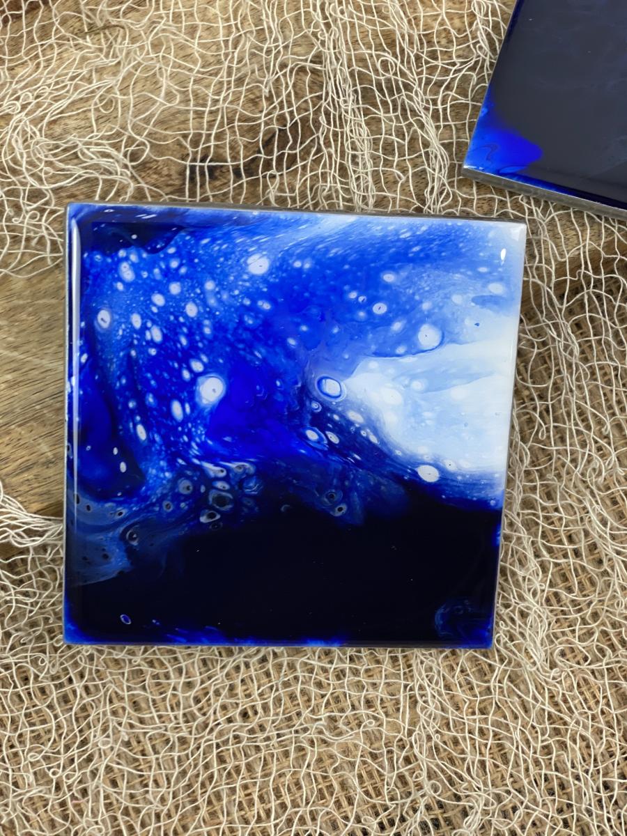 Hand Painted Coaster Set picture