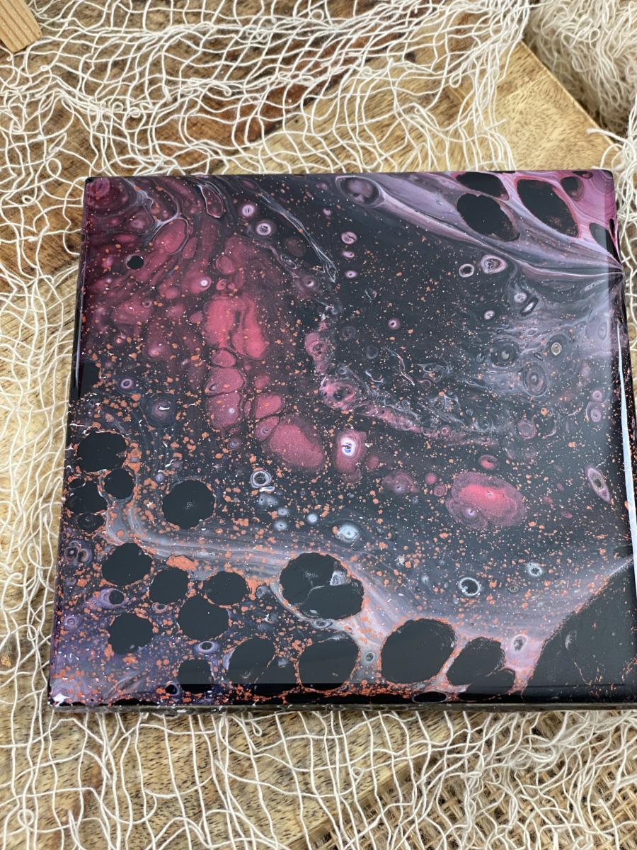 Hand Painted Coaster Set picture