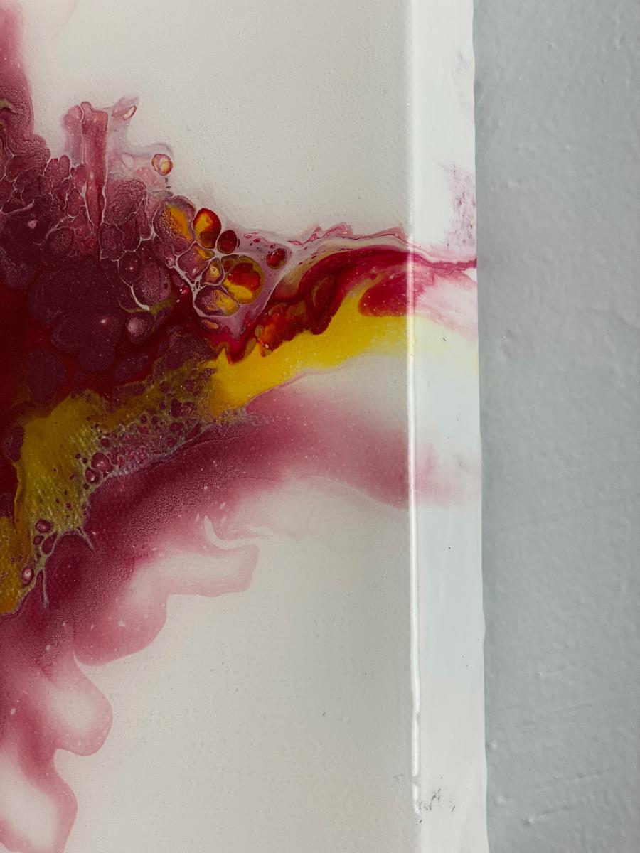 Small painting 8x8 inch canvas picture