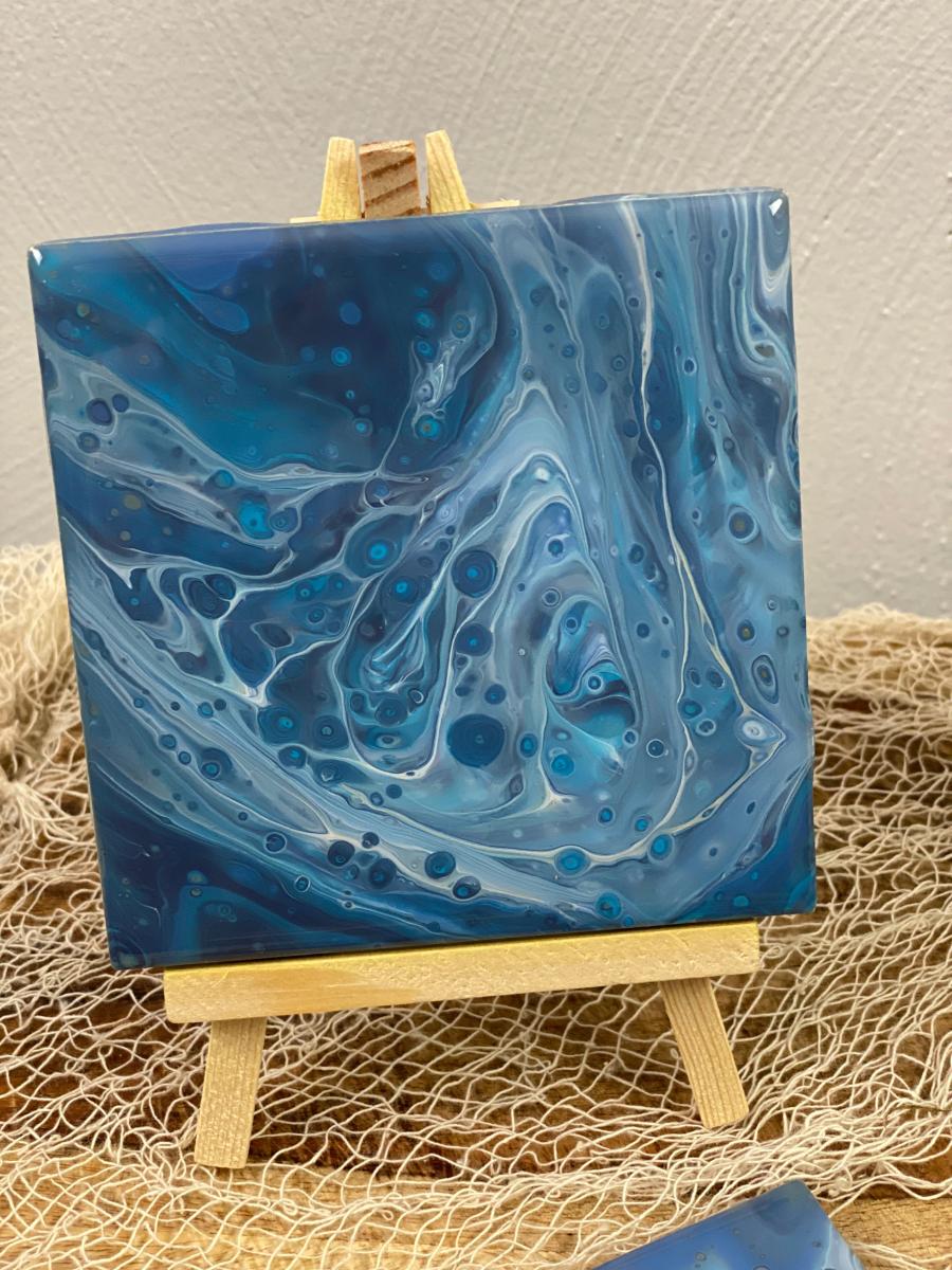 Hand Painted Coaster Set picture