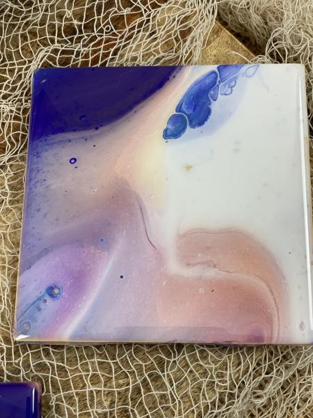 Hand Painted Coaster Set picture